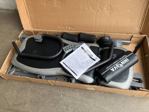 lot 128 image: Innova Inversion Table with Adjustable Headrest and Reversible Ankle Holders