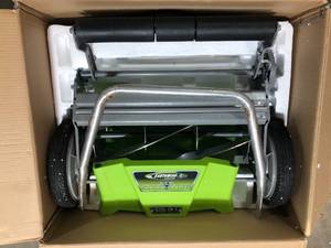 Quiet Cut 18 in. Manual Walk Behind Nonelectric Push Reel Mower - California Compliant by Earthwise  Customer Returns See Pictures