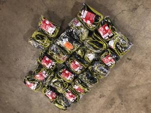 Adjustable Cargo Net with Hooks by Husky  Customer Returns See Pictures