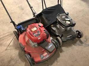 Lot of 2 Lawn Mowers For Parts Customer Returns See Pictures