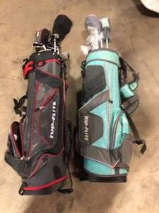 2 Lots of Golfing Equipment  Customer Returns See Pictures