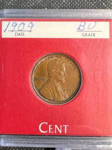 3 US WHEAT CENTS 1909 1942-D 1943-D