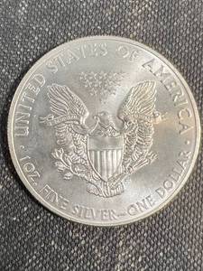 2015 AMERICAN SILVER EAGLE 1 TROY OZ .999 FINE SILVER