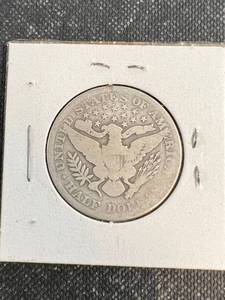 1912 US BARBER HALF DOLLAR