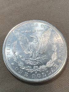 1881-S US MORGAN SILVER DOLLAR BU
