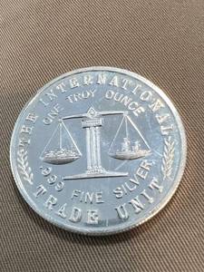 1 TROY OZ .999 FINE SILVER AMERICAN CENTENNIAL 1883-1983