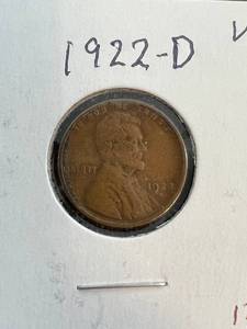 2 US WHEAT CENTS 1922-D 1924-D