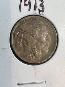 1913 type 1 US BUFFALO NICKEL