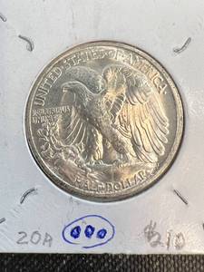 1945-S WALKING LIBERTY HALF DOLLAR