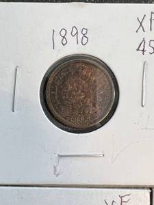 GROUP OF 10 INDIAN HEAD CENTS 1898-1909