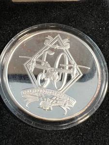 1 TROY OZ .999 FINE SILVER 50 YEAR INDUSTRY AWARD