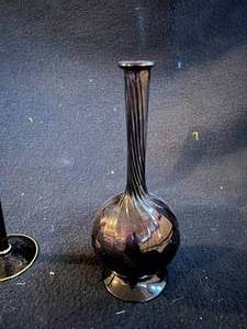 lot 77 image: Glass Vases & Perfume Bottle