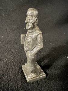 lot 96 image: Pewter Pirate Figure