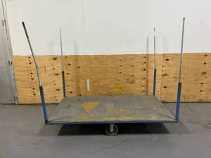 lot 78 image: WarehouseConstruction Cart with Steel Wheels