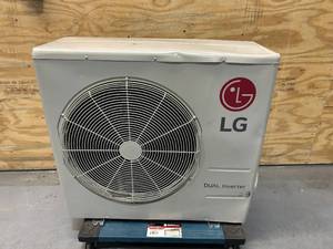 lot 61 image: LG 36,000 BTU 16.5 SEER Inverter Heat Pump - Long Piping (Outdoor Unit)