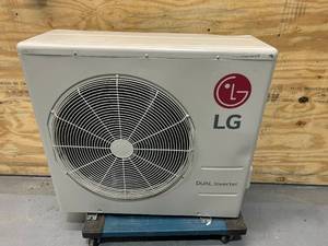 lot 65 image: LG 22,000 BTU Art Cool Premier Super High Efficiency Single Zone Inverter (Outdoor Unit)