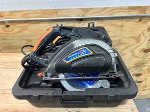 lot 49 image: EVOLUTION XTREME 180 TCT 7 Steel Cutting Circular Saw with Case