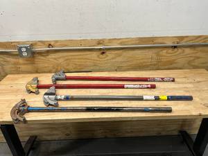 lot 60 image: Lot of 4 Conduit Benders