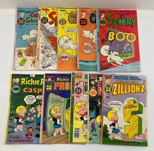 lot 15 image: Group Of Misc. Comics Including Spooky, Richie Rich And More