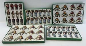 lot 45 image: Large Group Of Midwest Importers Wooden Ornaments (NIB But Loose Parts Need Glue)