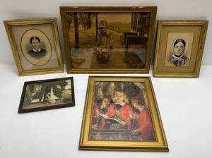 lot 48 image: Misc. Framed Prints And More