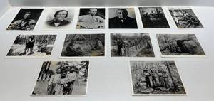 lot 70 image: Group Of Misc. Vintage 8 x 10 Native American Photographs