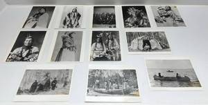 lot 73 image: Group Of Misc. Vintage 8 x 10 Native American Photographs