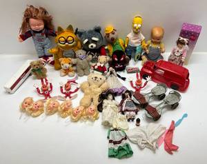 lot 76 image: Group Of Misc. Vintage Toys Including The Noid