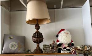 lot 103 image: Shelf Full Of Misc. Vintage Items