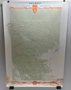 lot 120 image: 1998 Topographic Map Of Cimarron New Mexico