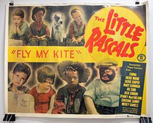 lot 127 image: The Little Rascals  Fly My Kite Poster 22 x 28