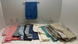 lot 141 image: Group Of Used Womens Decorative Pants And More (Most Size Is 10 )