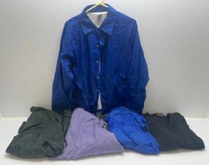 lot 145 image: Group Of Misc. Vintage Jackets And More Including Alan Paine R. H. Stearns Co. Wool Sweater And More