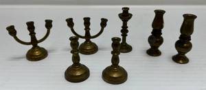 lot 186 image: Vintage Brass Miniatures