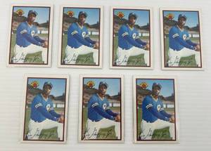 lot 5 image: 1989 Ken Griffet Jr. Bowman Gum, Inc. Rookie Cards