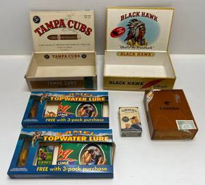 lot 227 image: Group Of Vintage Tobacco Items Including Joe Cool Camels , Camel Filters Collectors Pack (Unopened) And More
