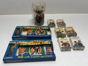 lot 229 image: Group Of Vintage Camel Cigarettes (Unopened) And More