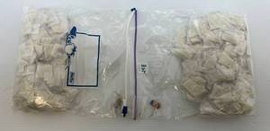 lot 248 image: Two Bags Full Of Vintage Clay Figures (Ladys Head) Great For Fairy Gardens