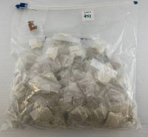 lot 251 image: Bag Full Of Vintage Clay Figures (Reindeer) Great For Fairy Gardens