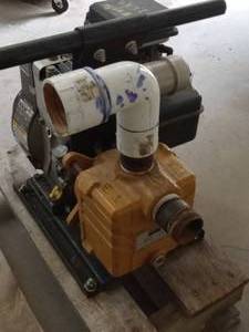 lot 10 image: Dayton 3.5HP Water Pump