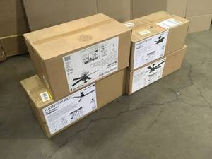 Lot of Mixed Ceiling Fans  Customer Returns See Pictures