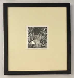 lot 72 image: Walled Garden Framed Artist Proof by John Morley