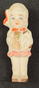 lot 80 image: Antique Frozen Charlotte Dolls