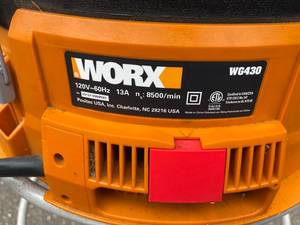 lot 158 image: WORX Leaf Shredder Model WG430