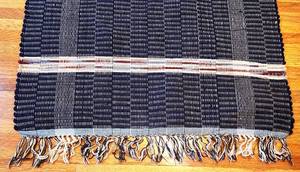 lot 203 image: Wonderful Woven Rug