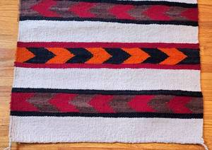 lot 205 image: Wonderful Woven Ethnic Themed Rug