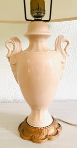 lot 133 image: Elegant Table Lamp