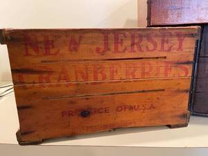lot 261 image: Vintage Wooden Crates