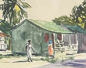 lot 306 image: Fine Framed Print by Norman