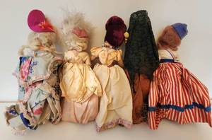 lot 234 image: Unusual Collection of Vintage Dolls